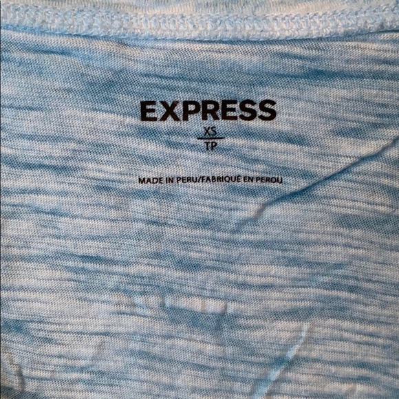 Express blue dyed tank top - Picture 4 of 6